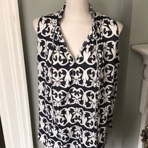 2 for $20! LOFT Navy Sleeveless Top